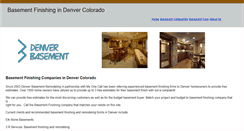 Desktop Screenshot of denverbasement.com
